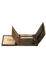 Wild Club Leather Wallets - Leather wallet with Shepherd dog RFID