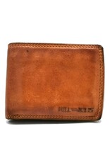 HillBurry Leather Wallets - Hillburry Bifold Wallet Washed Leather RFID