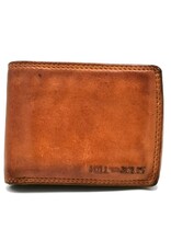 HillBurry Leather Wallets - Hillburry Bifold Wallet Washed Leather RFID