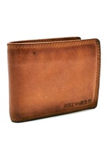 HillBurry Leather Wallets - Hillburry Bifold Wallet Washed Leather RFID