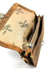 Hunters Leather Festival bags, waist bags and belt bags - Hunters Leather Shoulder Bag Vintage leather