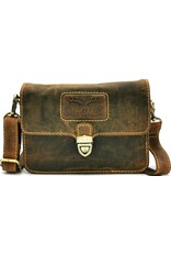 Hunters Leather Festival bags, waist bags and belt bags - Hunters Leather Shoulder Bag Vintage leather