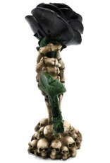 Puckator Giftware & Lifestyle - Skeleton Hand Holding Black Rose ornament