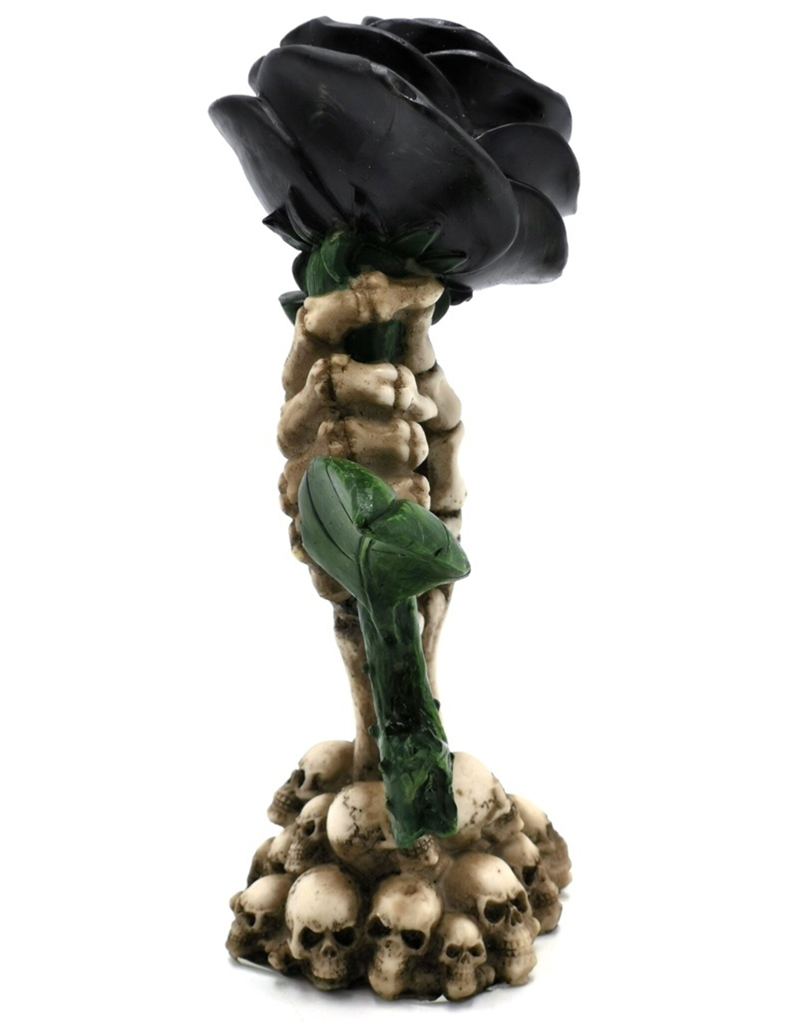 Puckator Giftware & Lifestyle - Skeleton Hand Holding Black Rose ornament