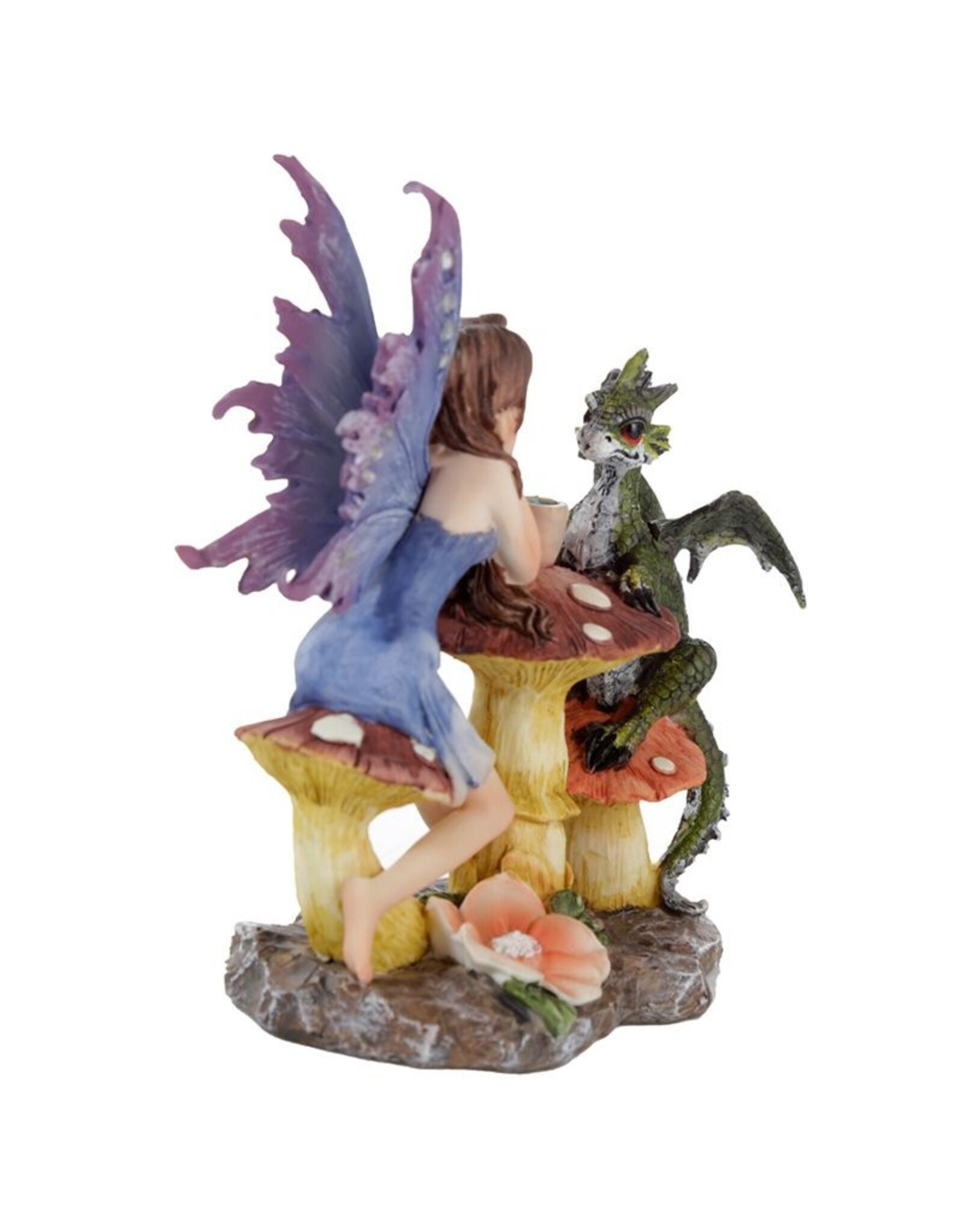 Puckator Giftware Beelden Collectables  - Woodland Spirit Fairy Draken Theekransje