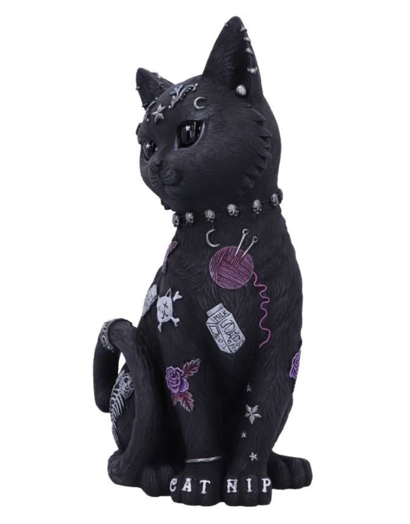 NemesisNow Giftware & Lifestyle - Bad to the bone Cat figurine 22cm