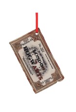 NemesisNow Giftware & Lifestyle - Harry Potter Hogwarts Express Ticket Hanging Ornament