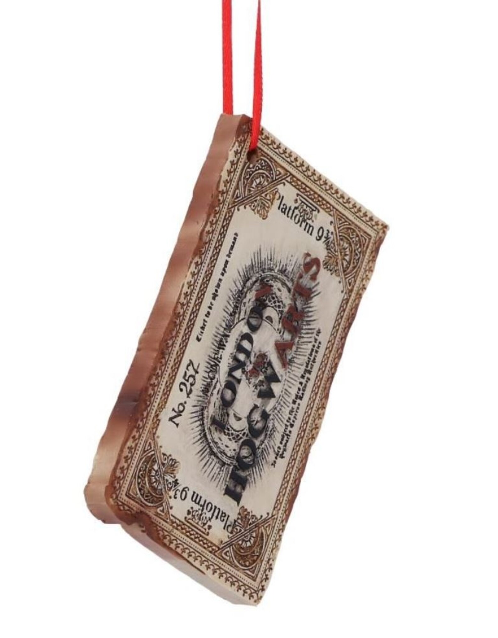 NemesisNow Giftware & Lifestyle - Harry Potter Hogwarts Express Ticket Hanging Ornament