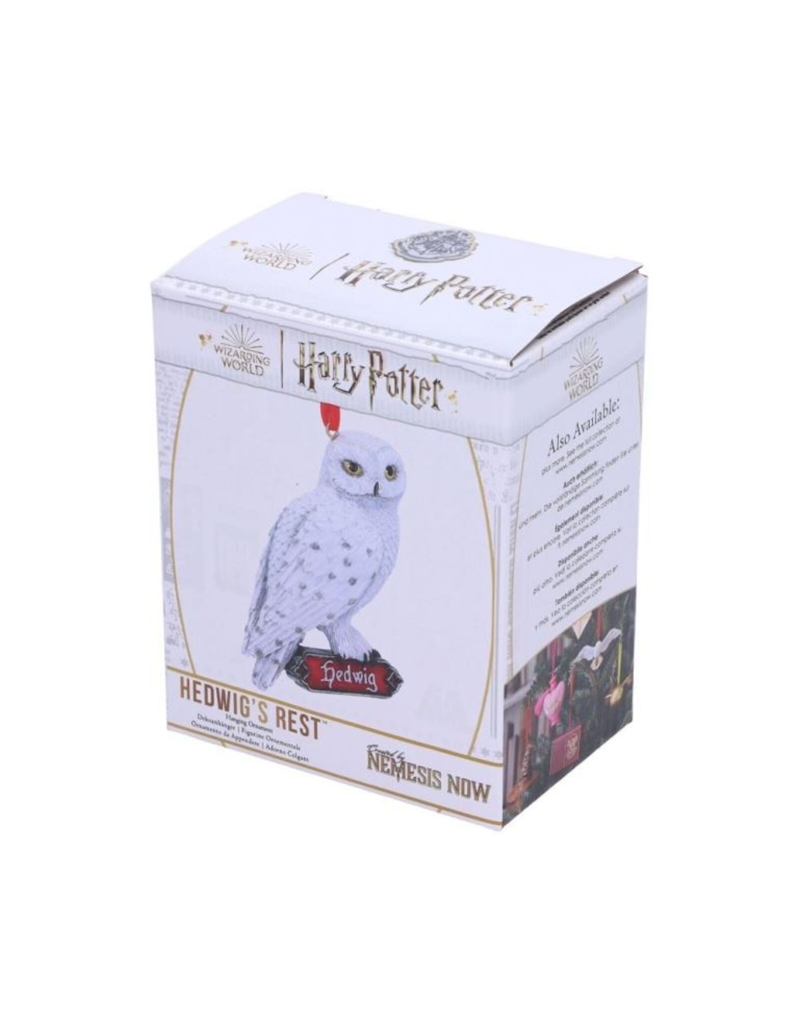 NemesisNow Giftware & Lifestyle - Harry Potter Hedwig's Rest Hanging Ornament