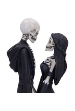 NemesisNow Giftware & Lifestyle - Eternal Vow Gothic Skeletten Stel beeldje 24cm