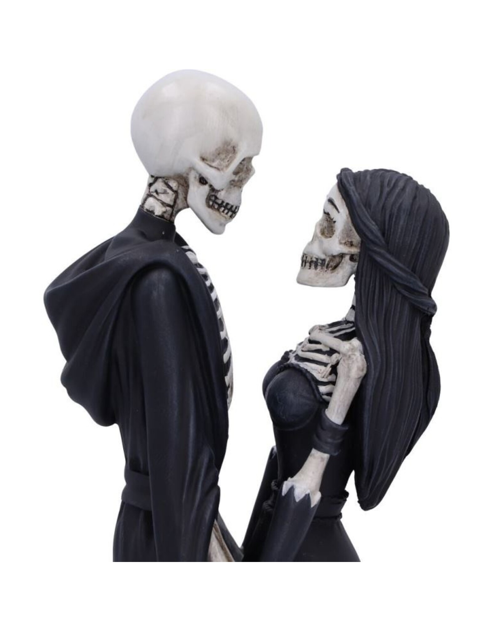 NemesisNow Giftware & Lifestyle - Eternal Vow Gothic Skeletten Stel beeldje 24cm