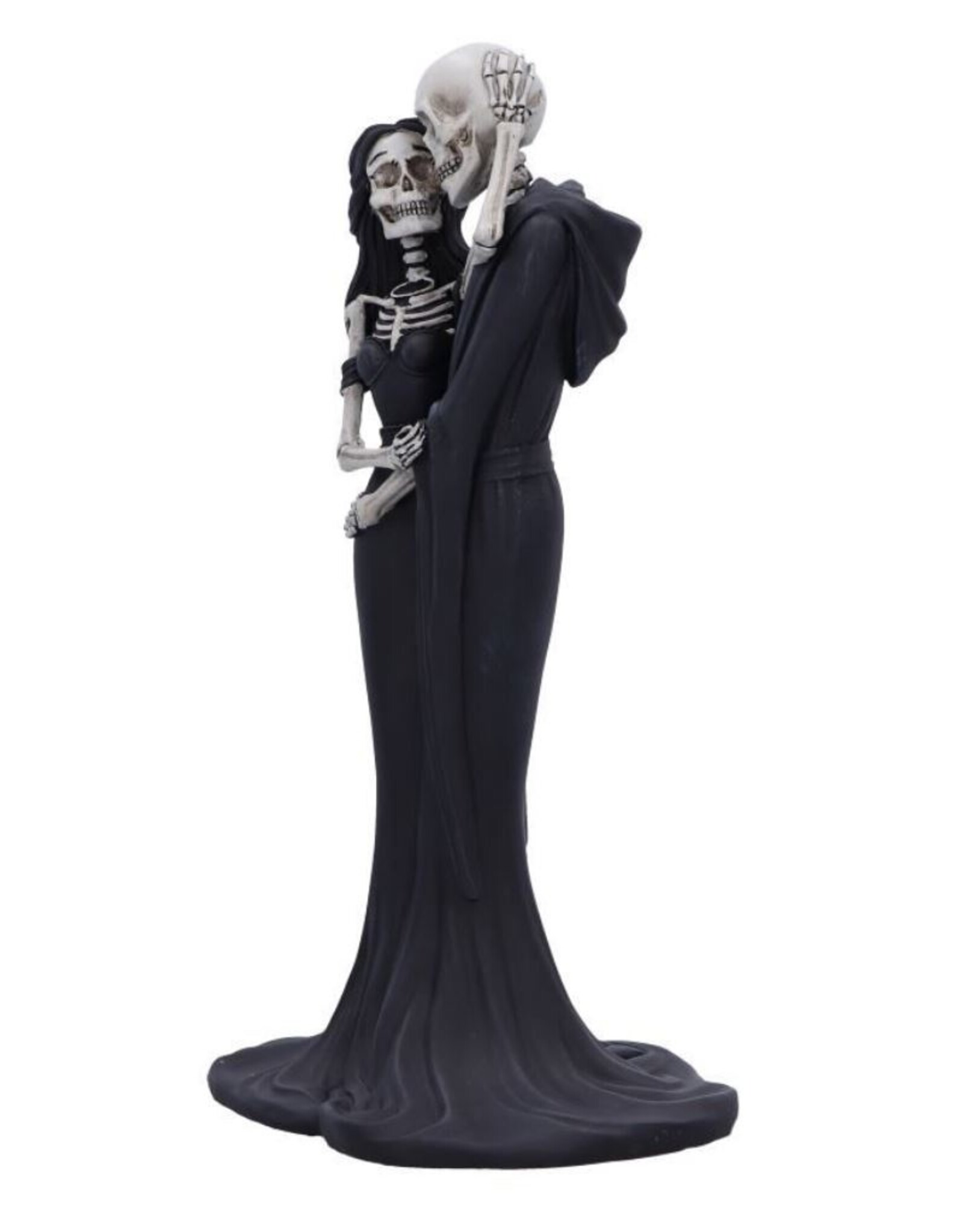 NemesisNow Giftware & Lifestyle - Eternal Embrace Gothic Skeletten Beeldje 24cm