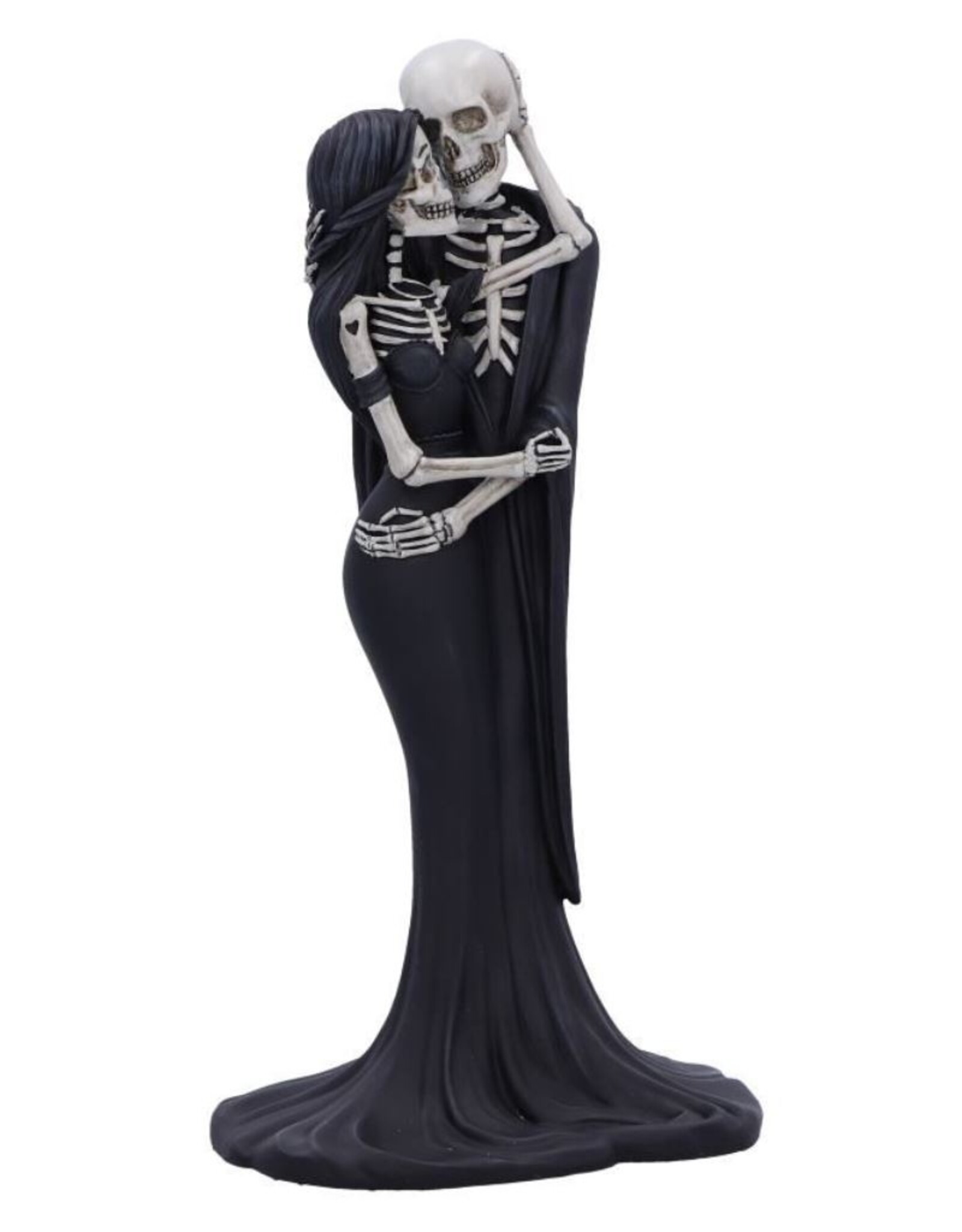 NemesisNow Giftware & Lifestyle - Eternal Embrace Gothic Skeletten Beeldje 24cm