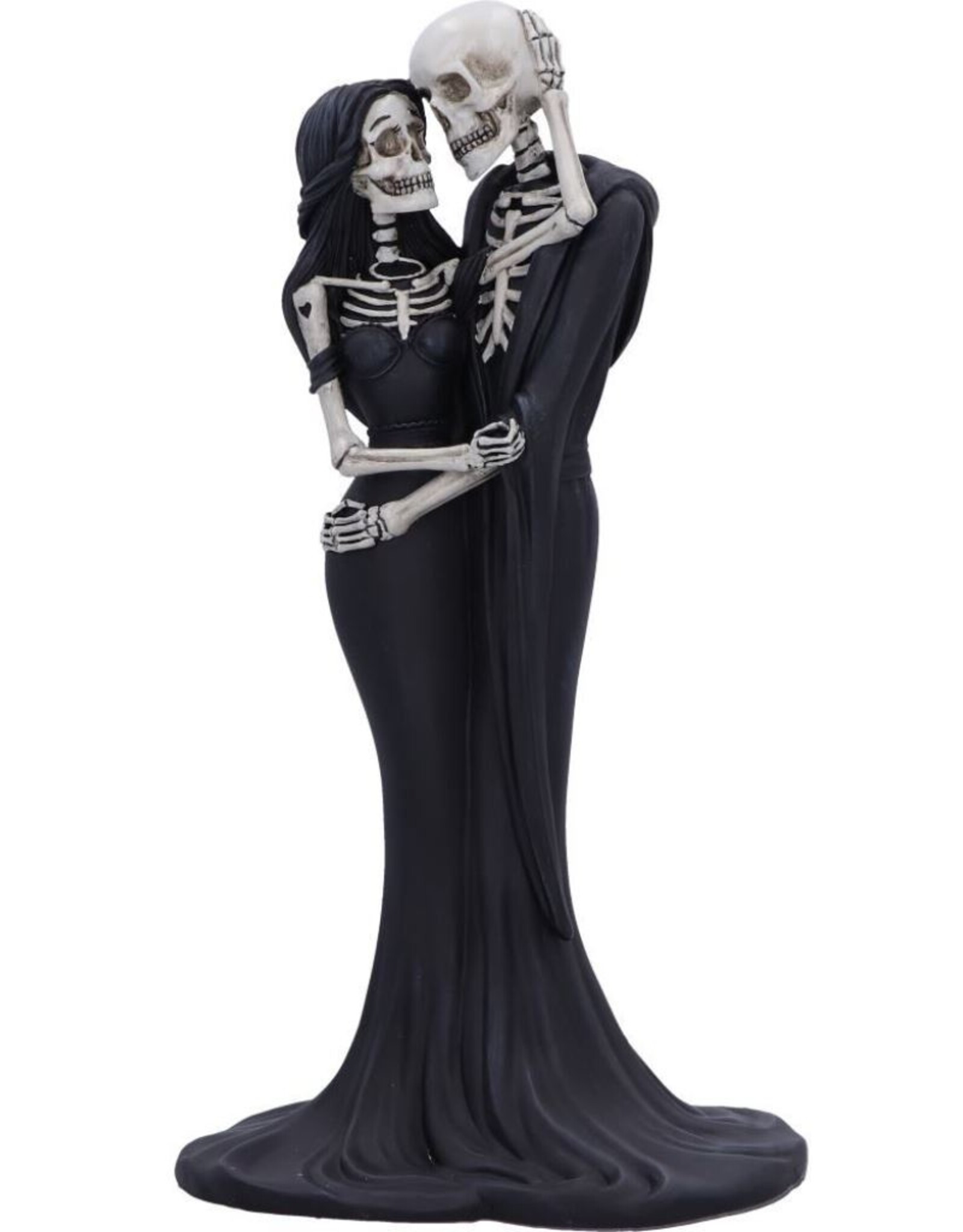 NemesisNow Giftware & Lifestyle - Eternal Embrace Gothic Skeletten Beeldje 24cm