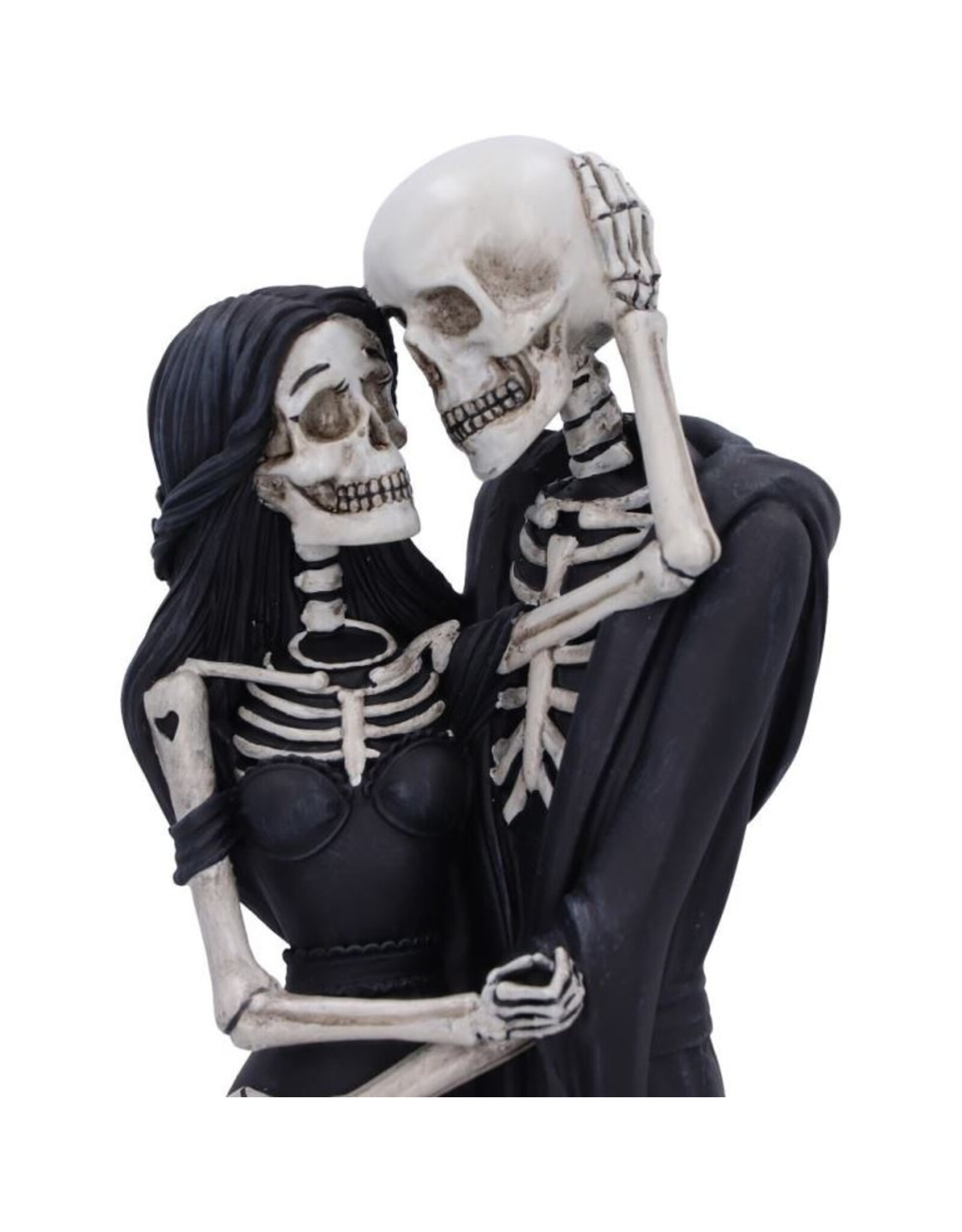 NemesisNow Giftware & Lifestyle - Eternal Embrace Gothic Skeletten Beeldje 24cm