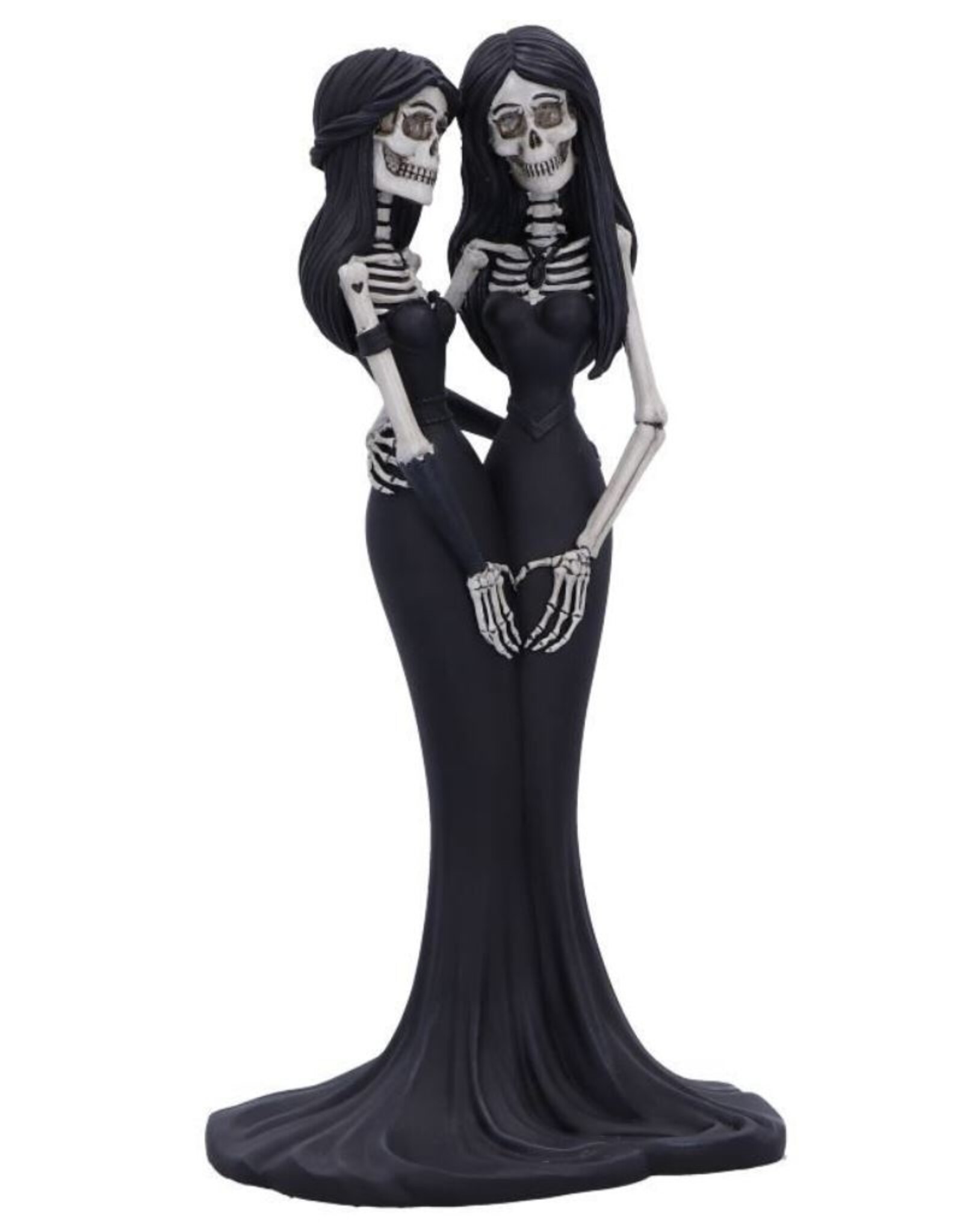 NemesisNow Giftware & Lifestyle -  Eternal Sisters Gothic Skeletons Figurine 23cm