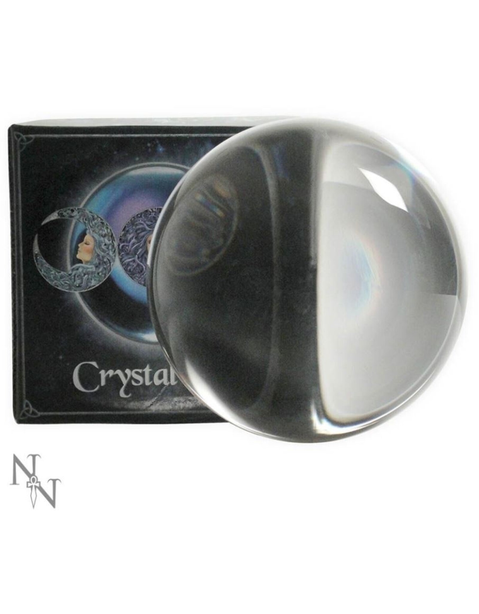 NemesisNow Miscellaneous -  Wiccan Witchcraft Divination Crystal Ball 11cm with ball holder