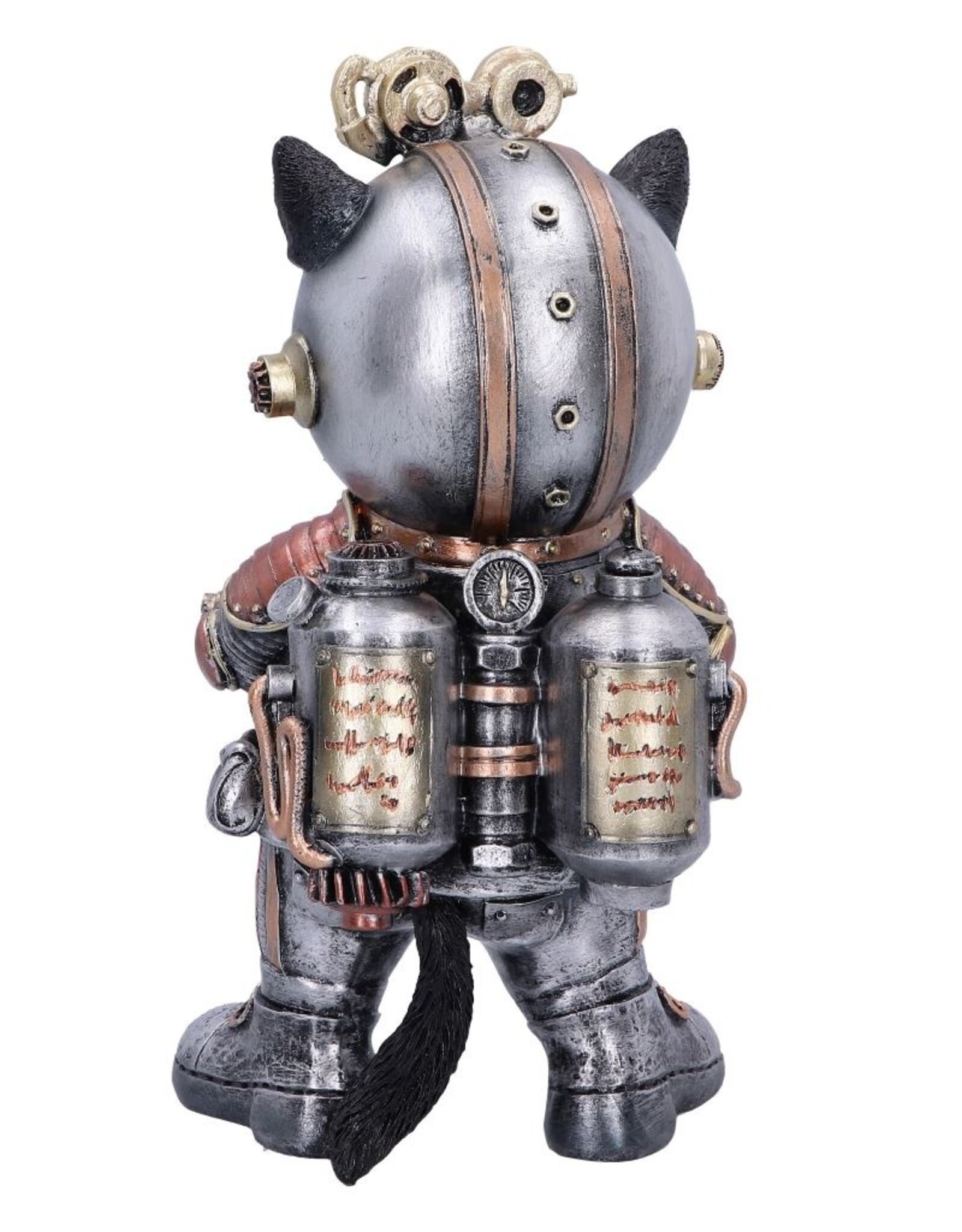 NemesisNow Giftware & Lifestyle - Cat-tack Space Steampunk Figurine