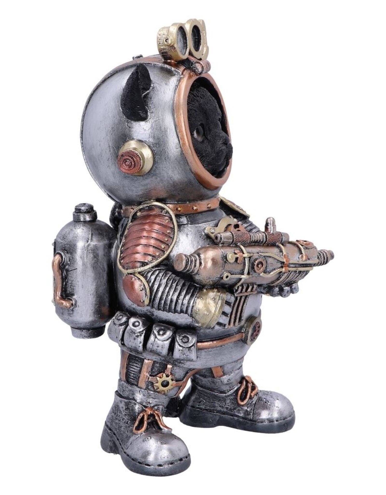 NemesisNow Giftware & Lifestyle - Cat-tack Space Steampunk Figurine