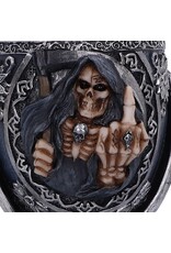 NemesisNow Drinkware - Curse  Goblet Skeleton with Middle Finger