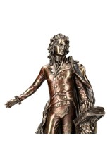 Veronese Design Giftware & Lifestyle - Mozart Gebronsd Beeld Veronese Design 32cm