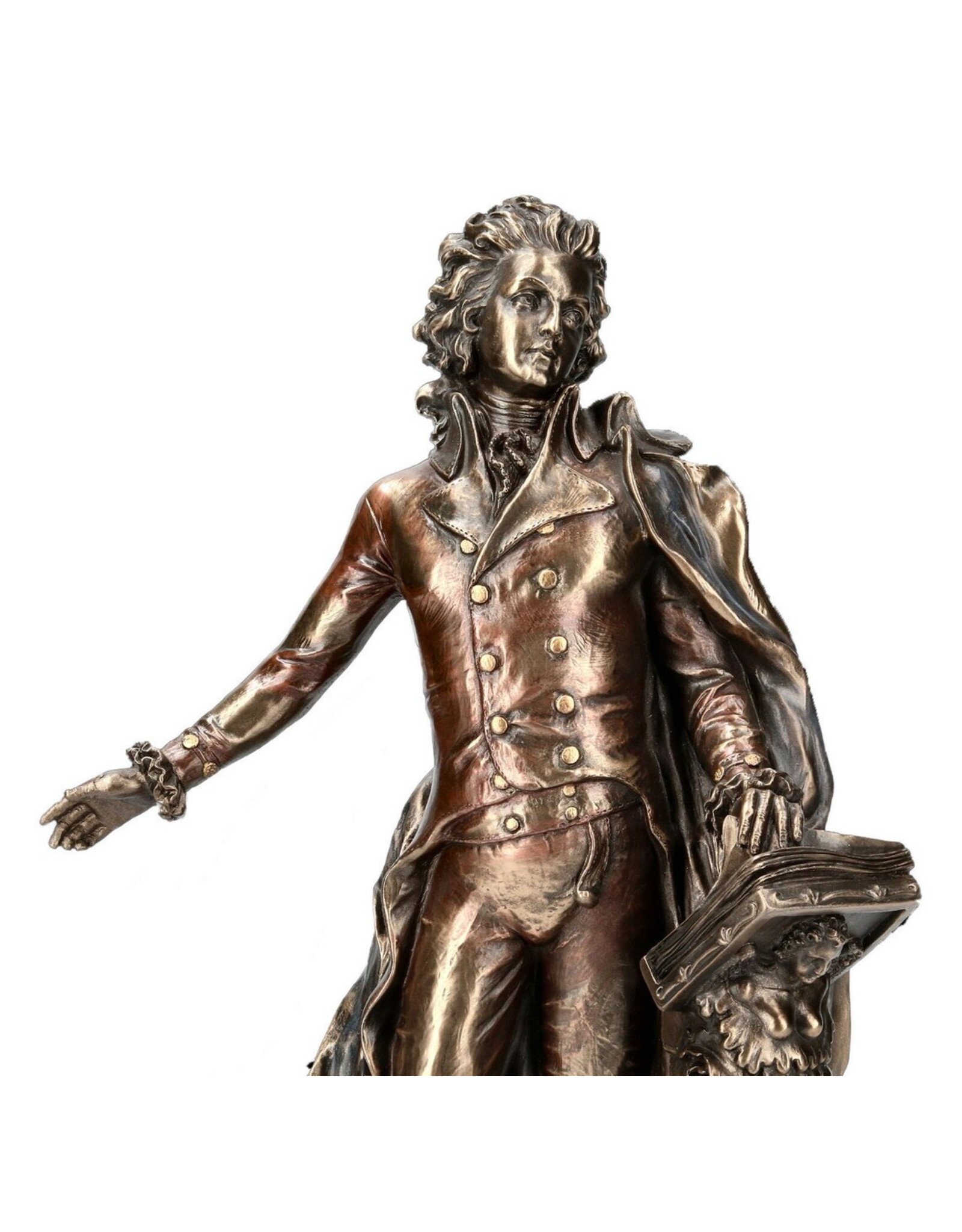 Veronese Design Giftware & Lifestyle - Mozart Bronzed Statue Veronese Design 32cm