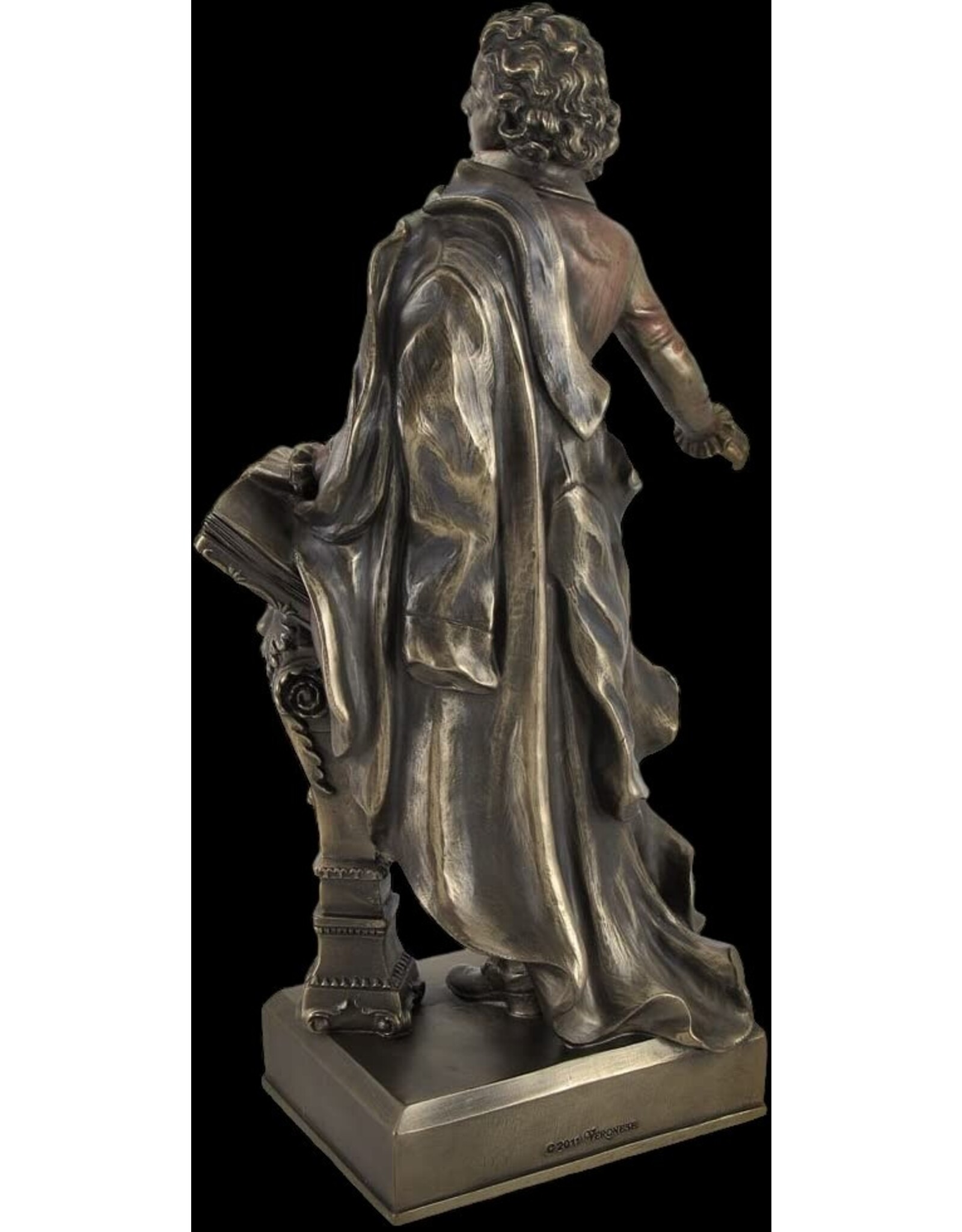 Veronese Design Giftware & Lifestyle - Mozart Bronzed Statue Veronese Design 32cm