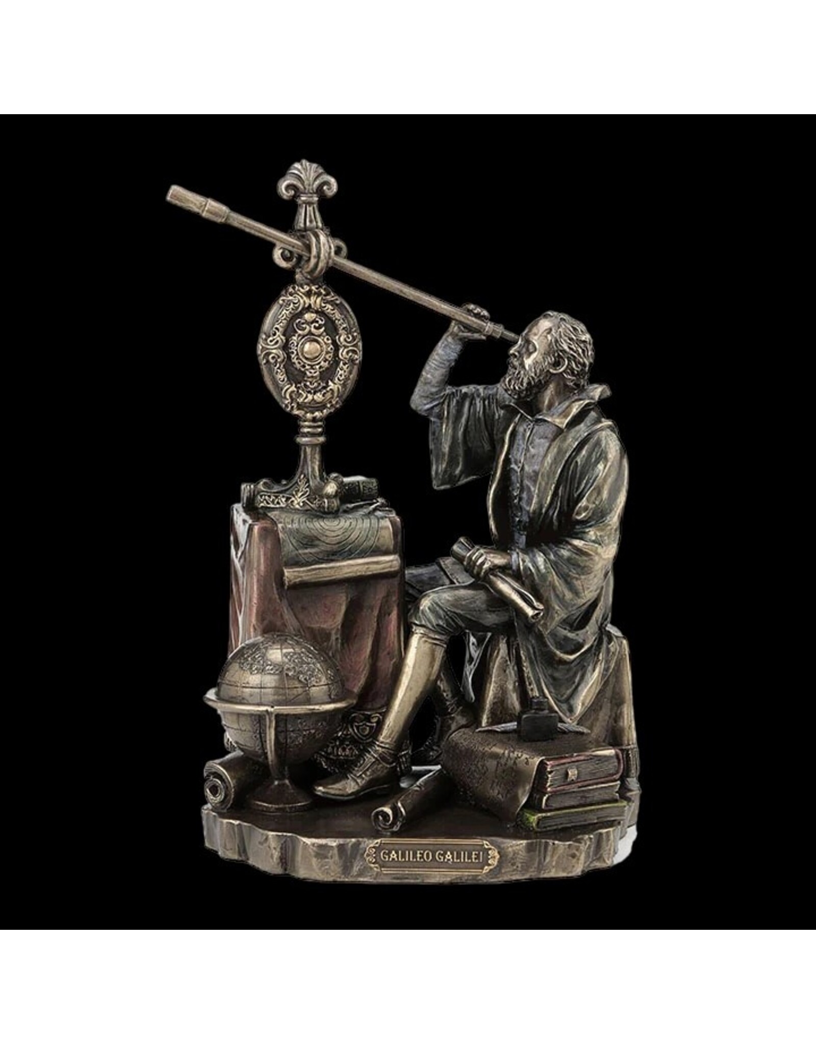 Veronese Design Veronese Design - Galileo Galilei  bronzed figurine Veronese Design