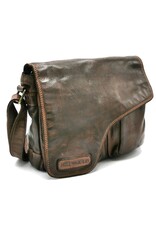 Trukado Leren schodertassen Leren crossbody tassen - Hillburry schoudertas holster omslag gewassen leer bruin