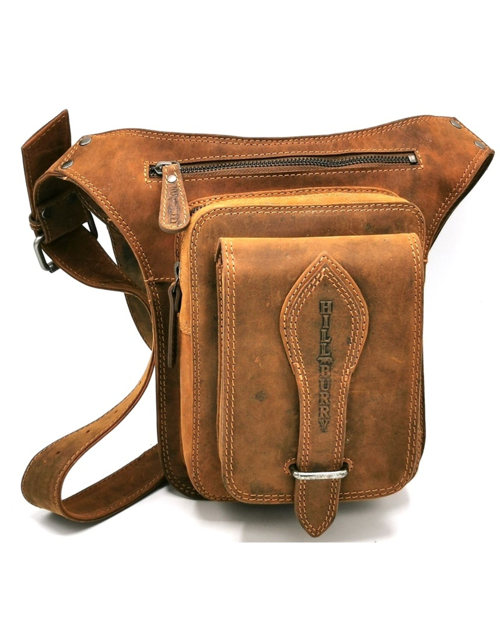 HillBurry Leather Shoulder bags  leather crossbody bags - HillBurry Crossbody bag Hunter leather