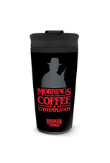 Pyramid Drinkware - Stranger Things Coffe and Contemplation travel mug
