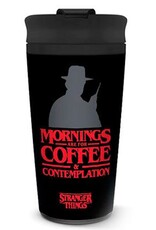 Pyramid Drinkware - Stranger Things Coffe and Contemplation travel mug