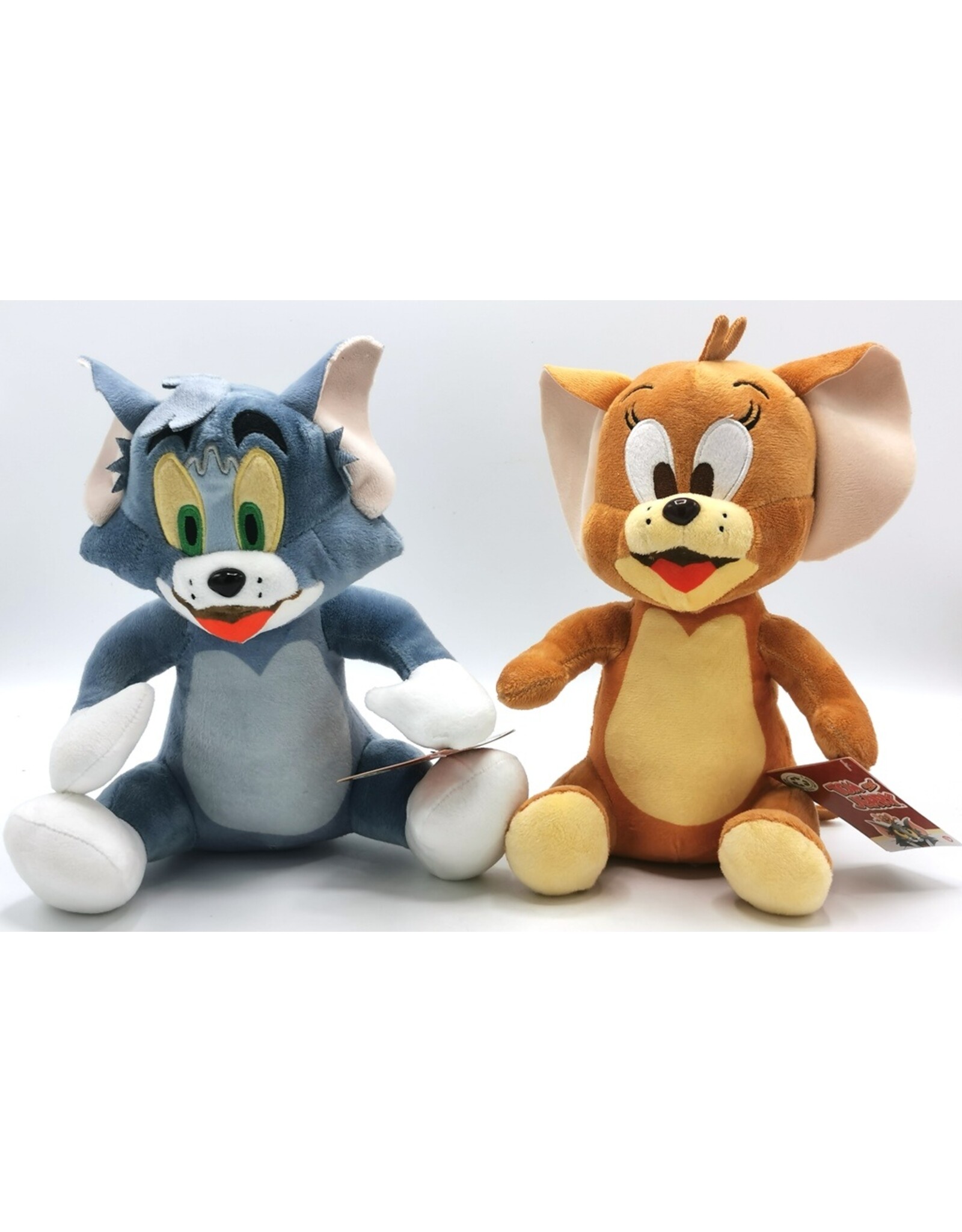 Warner Bros Merchandise pluche en figuren - Warner Bros Tom & Jerry pluche 28cm (set)