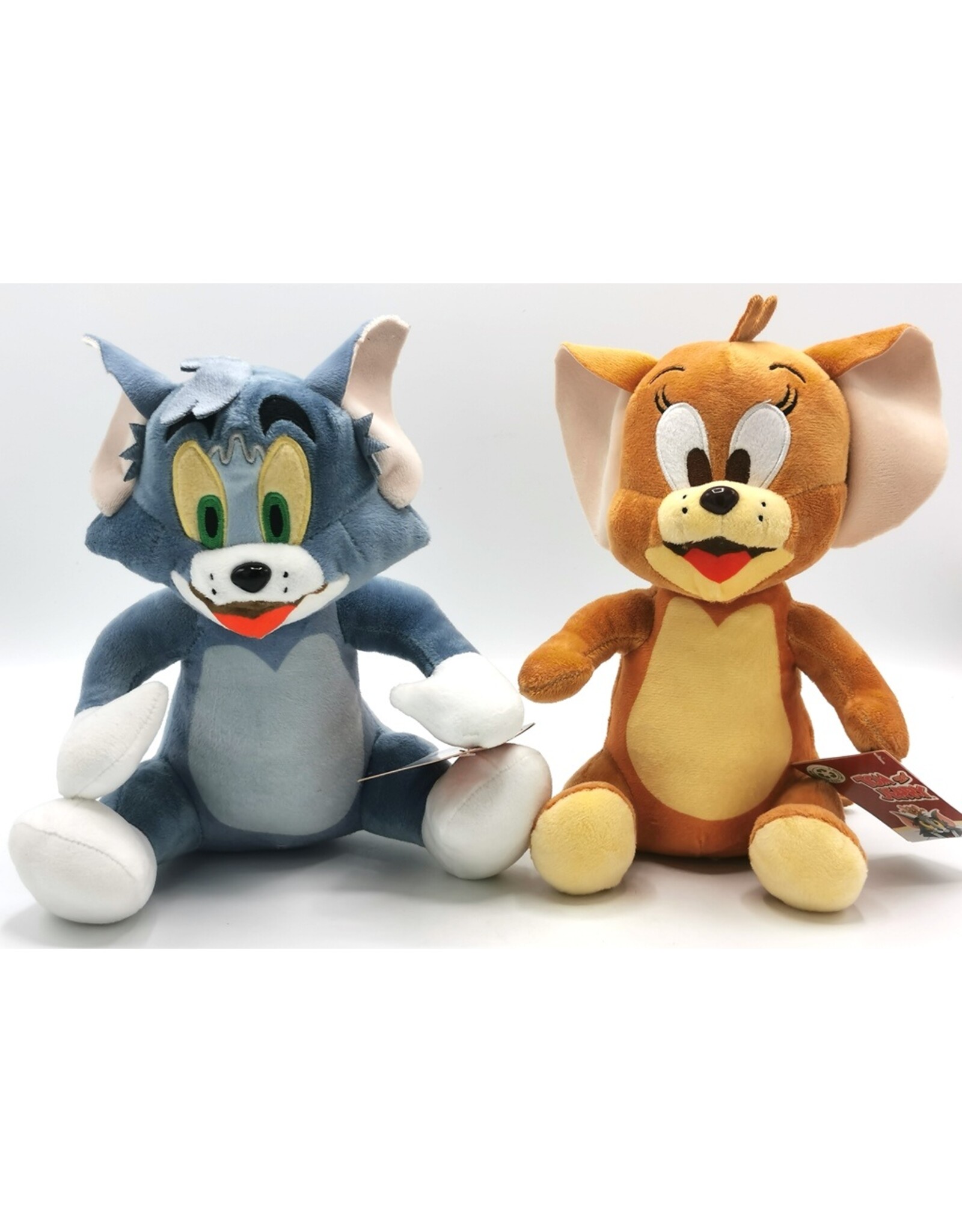 Warner Bros Merchandise pluche en figuren - Warner Bros Tom & Jerry pluche 28cm (set)