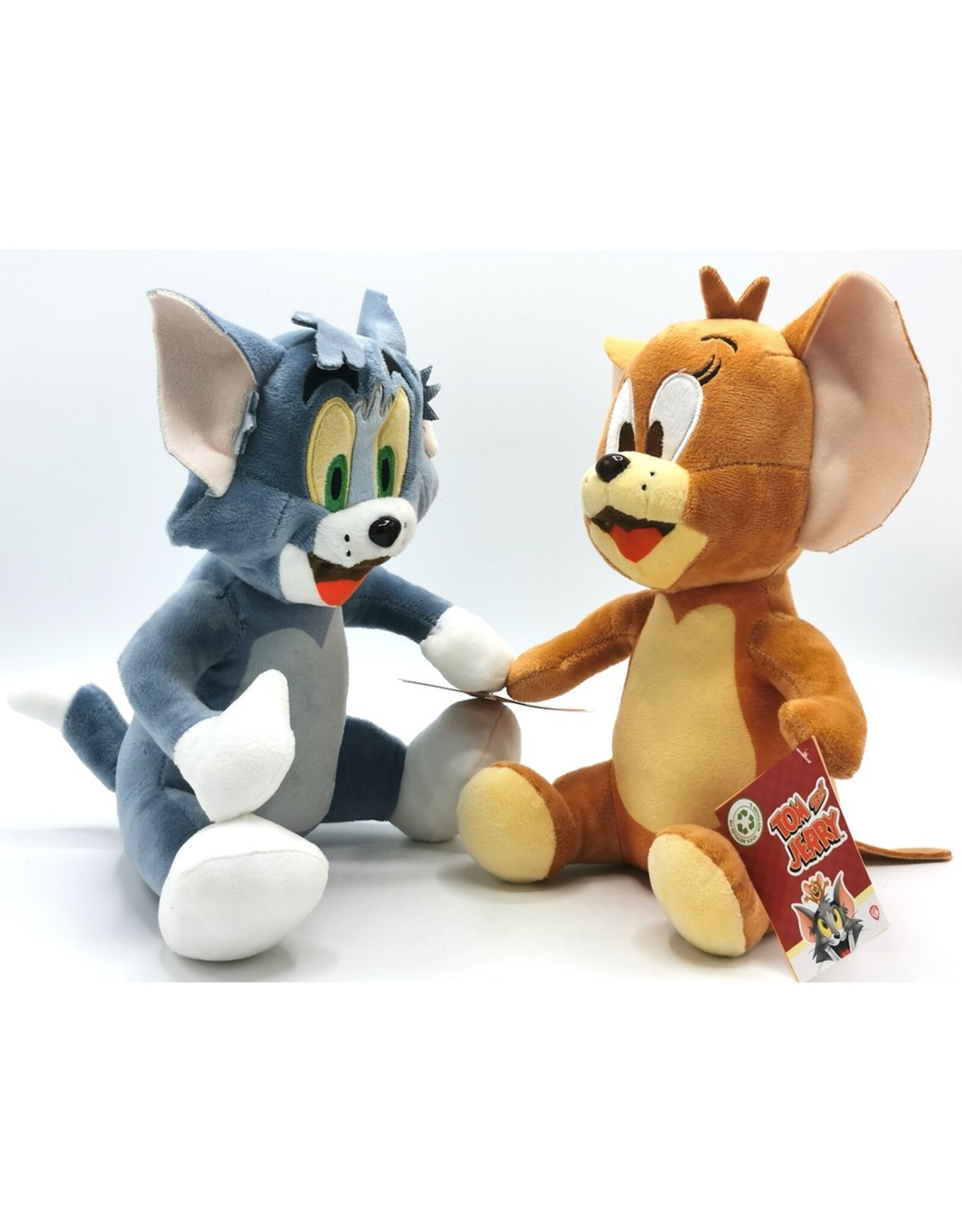 Warner Bros Merchandise pluche en figuren - Warner Bros Tom & Jerry pluche 28cm (set)