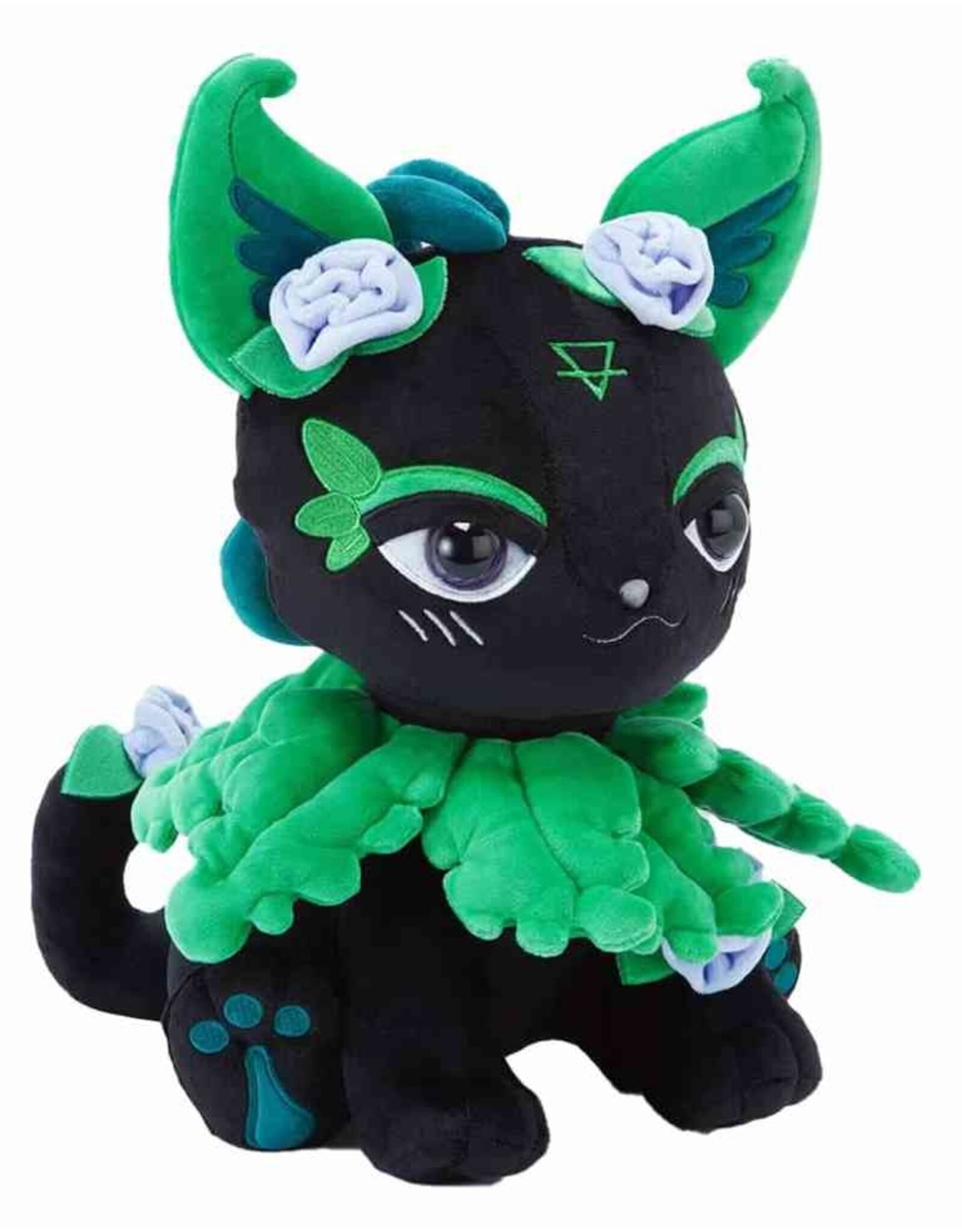 Killstar Killstar tassen en accessoires - Killstar Element Cats: EARTH Pluche Knuffel