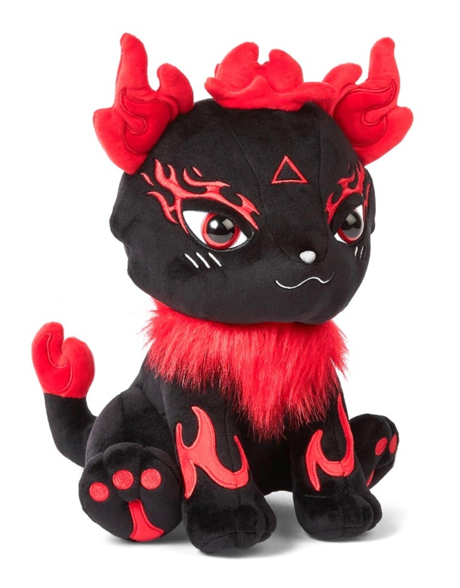 Killstar Killstar bags and accessories - Killstar Element Cats: FIRE Plush Toy