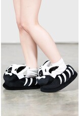 Killstar Killstar bags and accessories -  Killstar VAMPIR BATBONE slippers