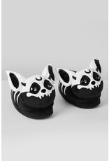 Killstar Killstar bags and accessories -  Killstar VAMPIR BATBONE slippers