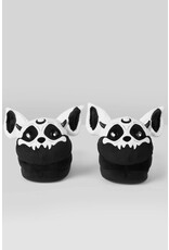 Killstar Killstar bags and accessories -  Killstar VAMPIR BATBONE slippers