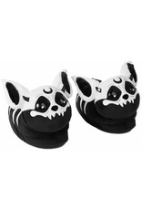 Killstar Killstar bags and accessories -  Killstar VAMPIR BATBONE slippers