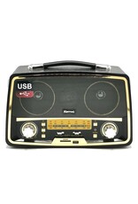 Kemai Miscellaneous - Kemai Retro Design Radio met  Bluetooth en USB port