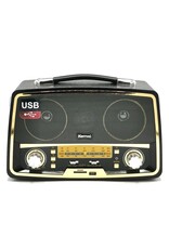 Kemai Miscellaneous - Kemai Retro Design Radio with Bluetooth and USB port
