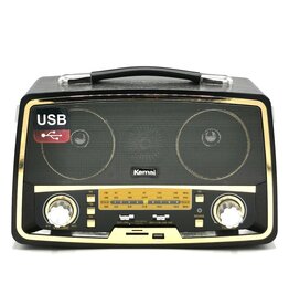 Kemai Kemai Retro Design Radio with Bluetooth and USB port