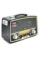 Kemai Miscellaneous - Kemai Retro Design Radio with Bluetooth and USB port