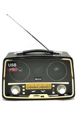 Kemai Miscellaneous - Kemai Retro Design Radio with Bluetooth and USB port