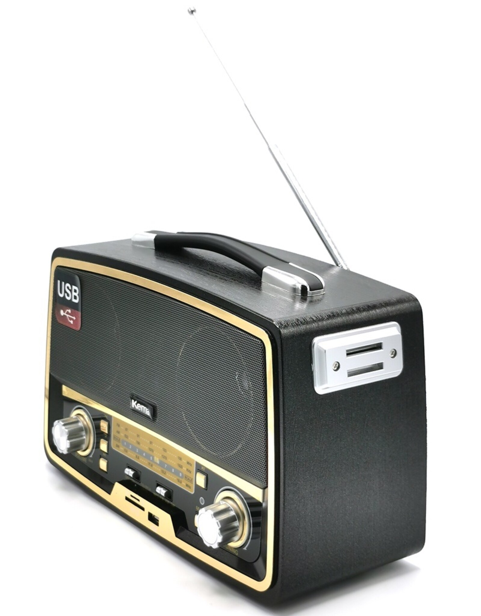 Kemai Miscellaneous - Kemai Retro Design Radio met  Bluetooth en USB port