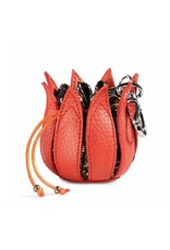 by-Lin Dutch Design Leather Wallets -by-Lin My Little Tulip Leather keychain  "Hot China"