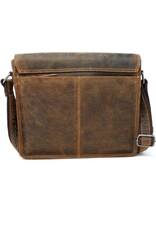 HillBurry Leather laptop bags - HillBurry Leather school bag vintage look (large)