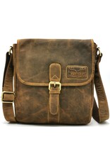 Hunters Leather Shoulder bags - Hunters Leather Shoulder bag with buckle